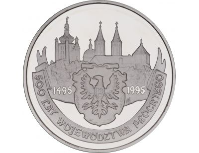 20 zł – 500 lat województwa płockiego (1495 - 1995)