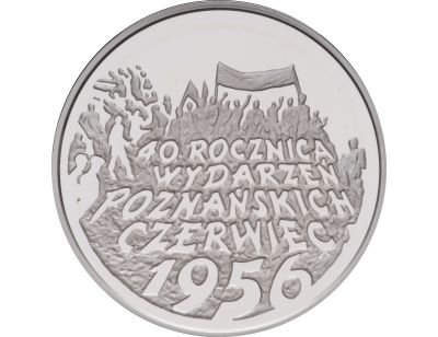 10 zł – 40. rocznica wydarzeń poznańskich 1956 r.
