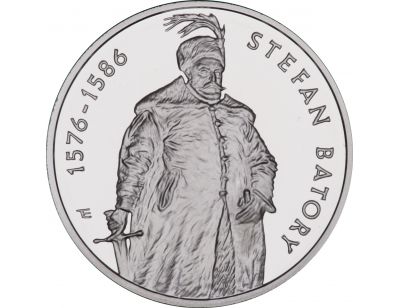 10 zł – Stefan Batory (1576 – 1586) półpostać