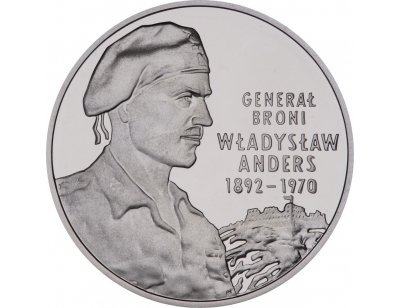 10 zł – Generał broni Władysław Anders (1892-1970)