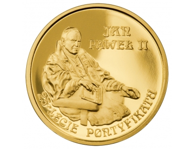 200 zł – Jan Paweł II – 25-lecie pontyfikatu