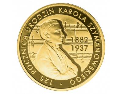 200 zł – 125. rocznica urodzin Karola Szymanowskiego (1882-1937)