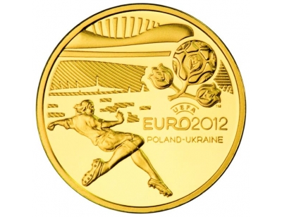 100 zł – Mistrzostwa Europy w Piłce Nożnej UEFA 2010-12