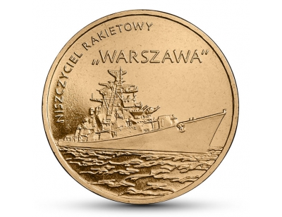 2 zł – Niszczyciel rakietowy „Warszawa”