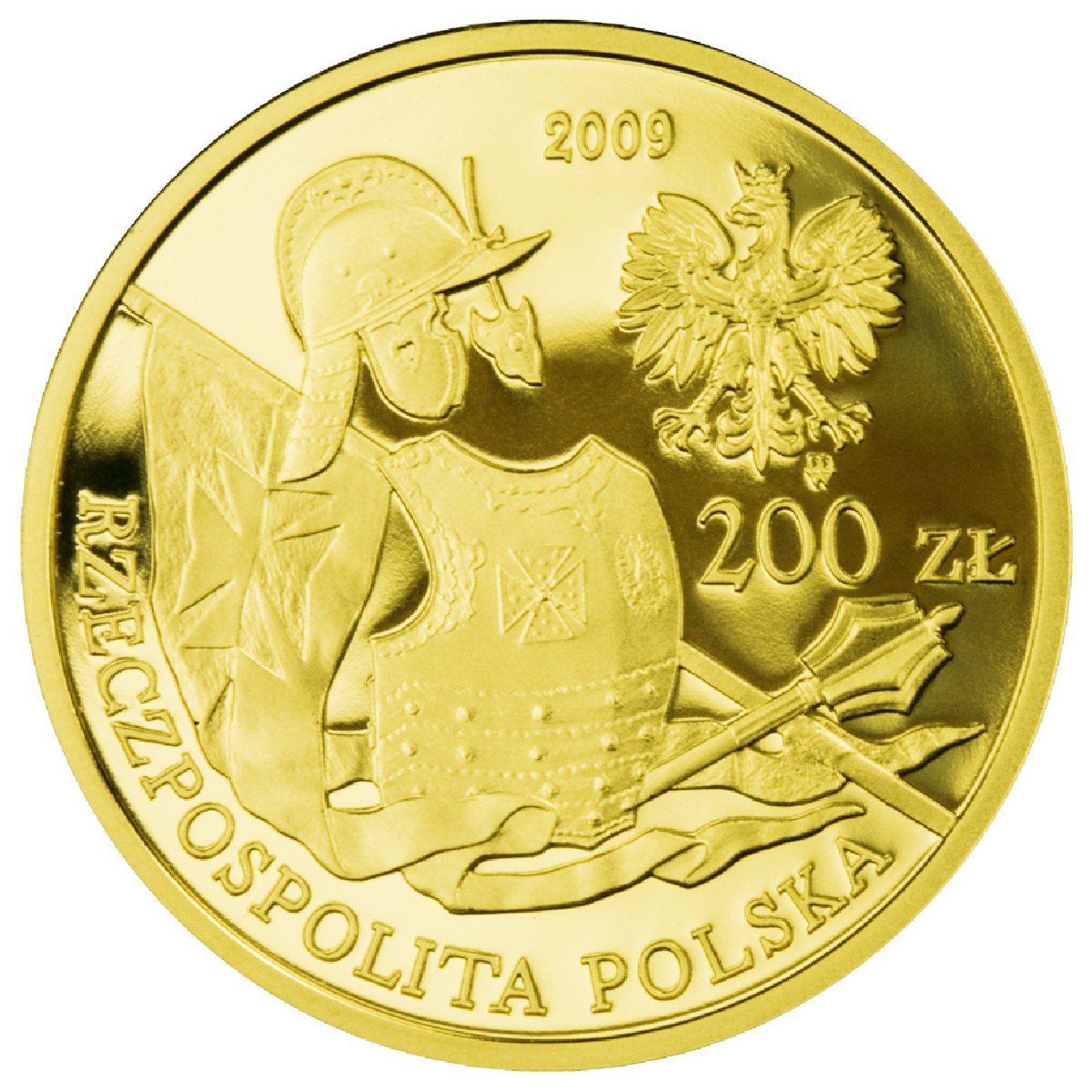200zł-husarz-xvii-wiek-awers-monety