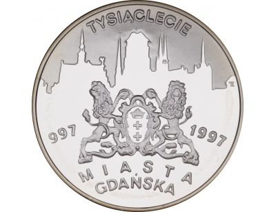 20 zł – Tysiąclecie Miasta Gdańska (997 - 1997)