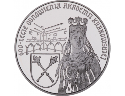 10 zł – 600-lecie odnowienia Akademii Krakowskiej (1400-1999)