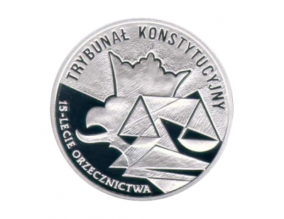 10 zł – 15-lecie orzecznictwa Trybunału Konstytucyjnego (1986-2001)