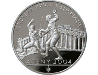 10 zł – Igrzyska XXVI Olimpiady – Ateny 2004