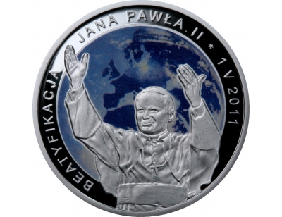 20 zł – Beatyfikacja Jana Pawła II – 1 V 2011 r.
