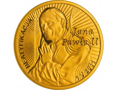 100 zł – Beatyfikacja Jana Pawła II – 1 V 2011 r.