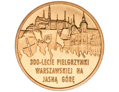 2 zł – 300-lecie Pielgrzymki Warszawskiej na Jasną Górę