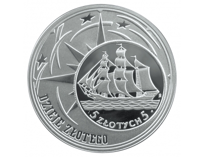 Żaglowiec (2 zł i 5 zł z 1936 r.)