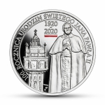 10 zl - 100. rocznica urodzin Świętego Jana Pawła II