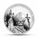 10 zl - 100. rocznica urodzin Świętego Jana Pawła II