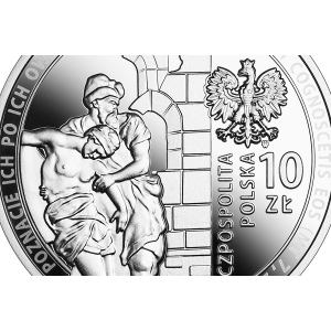 Srebrna moneta 10 zł - 30-lecie wznowienia działalności Caritas Polska