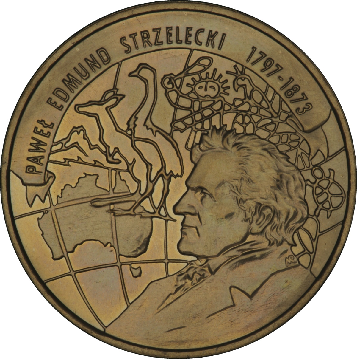 2zl-200-lecie-urodzin-pawla-edmunda-strzeleckiego-1797-1873-rewers-monety