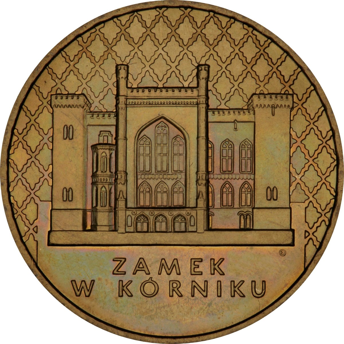 2zl-zamek-w-korniku-rewers-monety