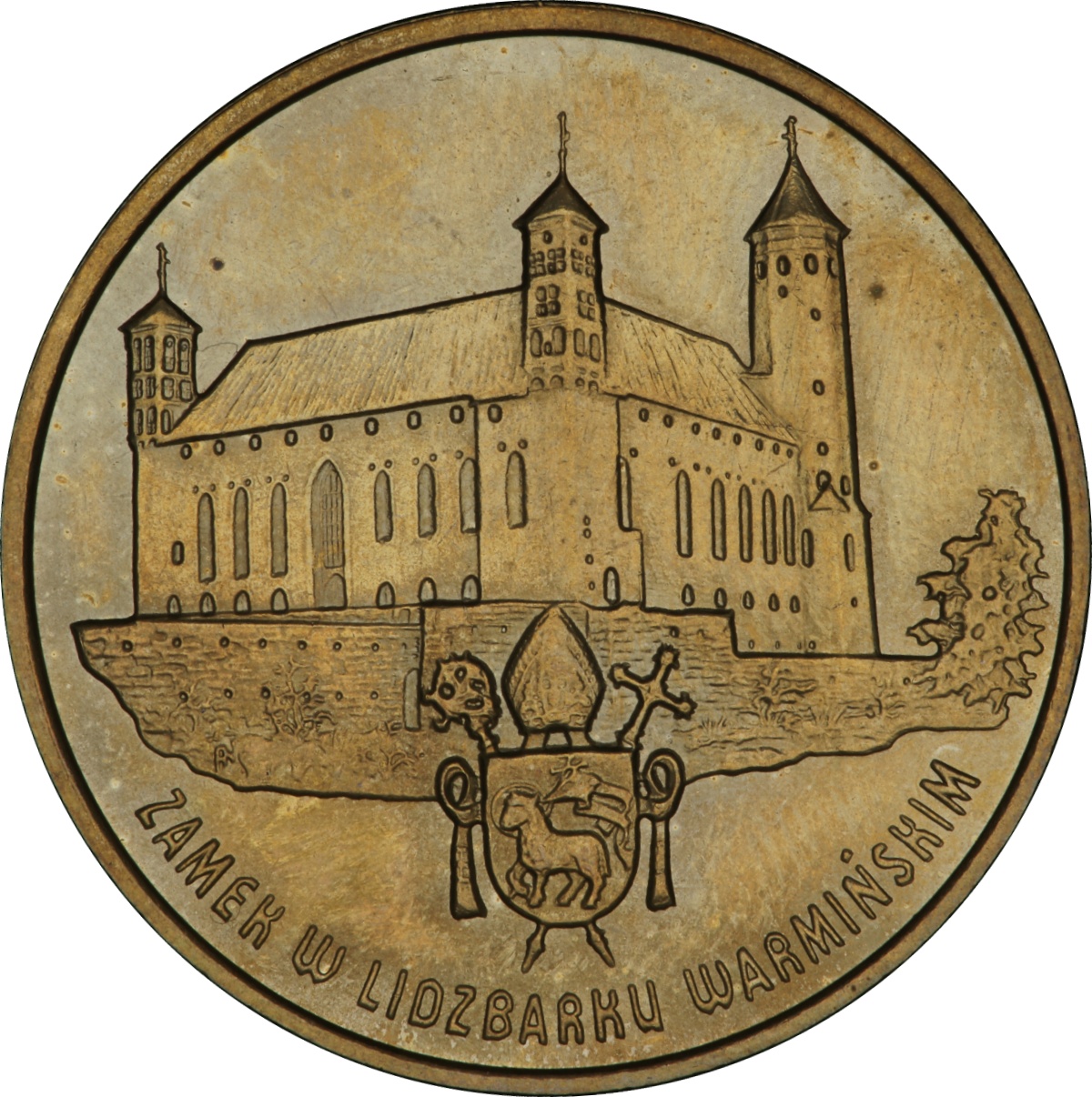 2zl-zamek-w-lidzbarku-warminskim-rewers-monety