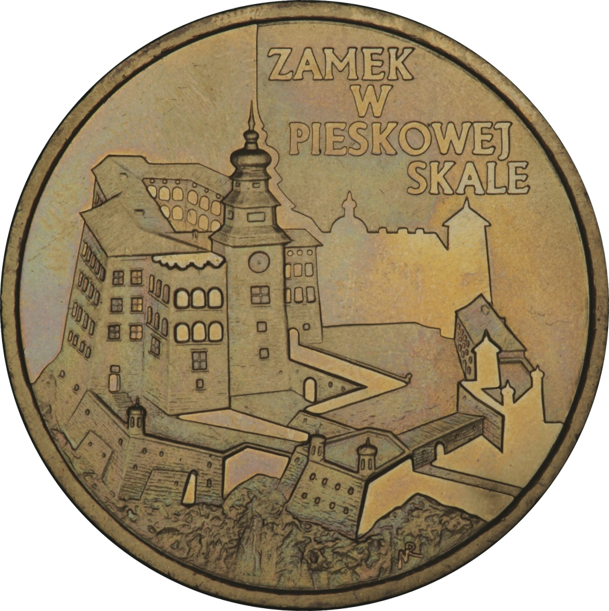 2zl-zamek-w-pieskowej-skale-rewers-monety